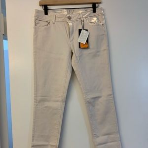 Zara NWT jeans off-white size 8